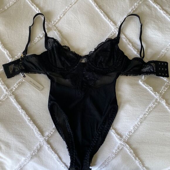 KAT THE LABEL XS Zephyr Bodysuit NWT - Picture 4 of 7